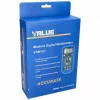 Digitális kézi mérőműszer hőmérsklet méréssel (multiméter) VDM-151 VALUE
