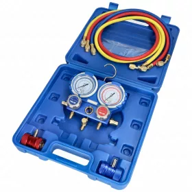   Csaptelep készlet, dupla kétcsapos VMG-2-R134a-B (R-134a hűtőközeghez) VALUE