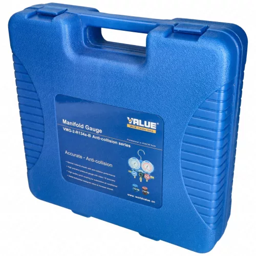 Csaptelep készlet, dupla kétcsapos VMG-2-R134a-B (R-134a hűtőközeghez) VALUE
