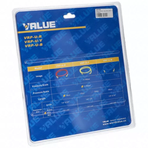 900mm Töltőcső+csap 3db/cs VRP-C 3X90 VALUE