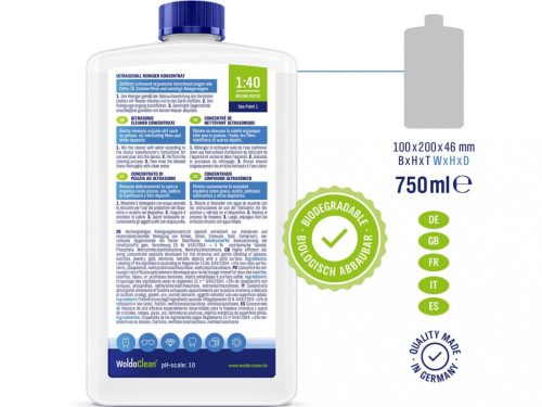 WoldoClean Koncentrátum ultrahangos tisztítókhoz 750 ml (WCUUC1X750)