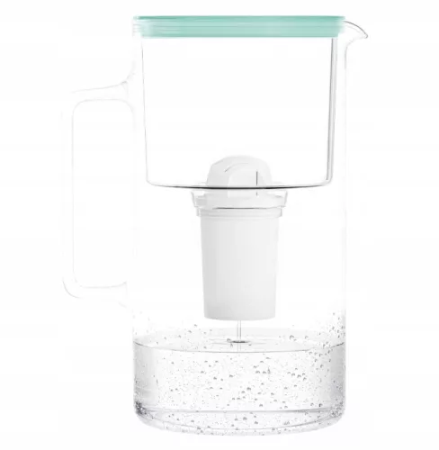 Wessper D2 FutureFlow AquaClassic 3,3 l üvegkancsó +ajándék vízszűrő (menta)