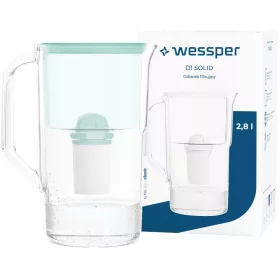 Wessper D1 SOLID szűrőkancsó 2,5 l menta + 1x vízszűrő