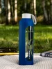 Wessper Activemax Crystalline B1 Borosilicate motivációs üvegpalack, 1 literes, sötétkék (WES260-NB)