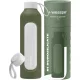 Wessper Activemax Crystalline motivációs üvegpalack, 1 literes, olíva zöld (WES260-OL)