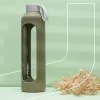 Wessper Activemax Crystalline motivációs üvegpalack, 1 literes, olíva zöld (WES260-OL)