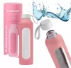 Wessper Activemax Crystalline motivációs üvegpalack 1l, rózsaszín (WES260-PK)