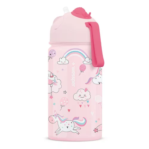 Wessper ActiveMax Kids Unikornis Gyerek kulacs 410 ml (WES267-UNI)