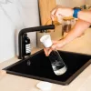 Wessper K1 BOROSILICATE üveg vízszűrő kancsó, 1 literes, Actitex™ szűrővel (WES500-WH)
