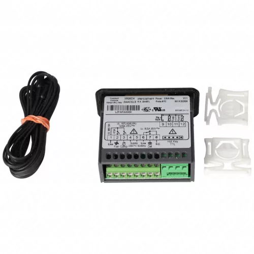 Dixell XR06CX-5N0C0 digitalis hutestechnikai termosztat ket NTC erzekelovel