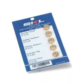   Sütő/főzőkészülék Gáztűzhely fúvóka garnitúra Pb gázhoz Ø6 ARISTON - ZANUSSI - SKL