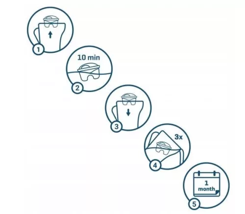 Wessper AquaFlux vízszűrő patron (Laica Bi-Flux, Brita Maxtra kompatibilis) (WES003-FLUX)