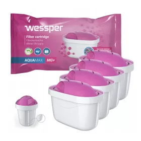Wessper AQUAMAX MG+ szűrőpatron, 4 db (wes003-mg4)