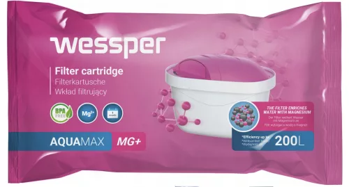 Wessper AQUAMAX MG+ szűrőpatron, 4 db (wes003-mg4)