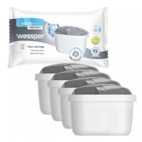   Wessper AquaMax Protect vízszűrő patron, 4 db (WES003-PROTECT-4)