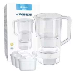   Wessper AquaMax Basic szűrőkancsó 2,5 l (fehér) +3 db patron
