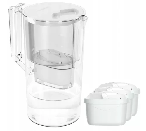 Wessper AquaMax Basic szűrőkancsó 2,5 l (fehér) +3 db patron