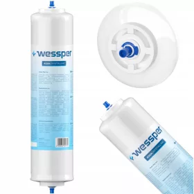   Wessper AquaCrystalline Külső Vízszűrő Samsung / LG hűtőszekrényhez - Side-by-Side (DA29-10105J kompatibilis)