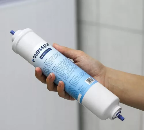 Wessper AquaCrystalline Külső Vízszűrő Samsung / LG hűtőszekrényhez - Side-by-Side (DA29-10105J kompatibilis)