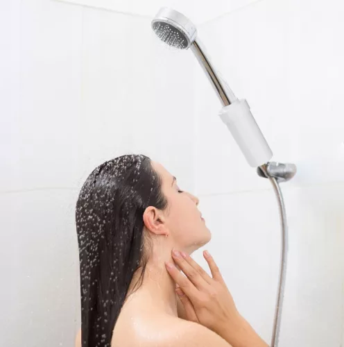 Wessper AquaShower zuhanyvíz szűrő, fehér (wes080)