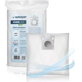Wessper Szintetikus Porzsák Bosch / Siemens porszívóhoz - 4 db + 1 szűrő - G / G ALL típus (BBZ41FGALL kompatibilis)
