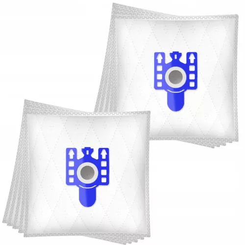 Wessper Szintetikus Porzsák Miele Porszívóhoz - 10 db - HyClean F, J, M, G, H, N szériához (HyClean F, J, M, G, H, N kompatibilis)