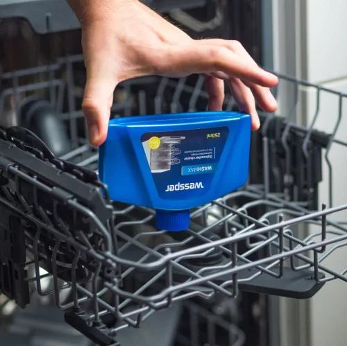 Wessper WashMax mosogatógép tisztító folyadék, citrom illattal 250 ml (WES113 / WES114)
