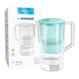   Wessper AquaMax Basic szűrőkancsó 2,5 l +ajándék vízszűrő (menta)