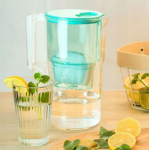 Wessper AquaMax Basic szűrőkancsó 2,5 l +ajándék vízszűrő (menta)
