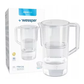 Wessper AquaMax Basic szűrőkancsó 2,5 l (fehér)